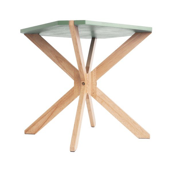 Tavolino Mister verde menta, 45 x 45 cm Mister X - Leitmotiv-image-1
