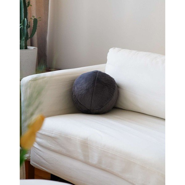 Cuscino decorativo in micropile ø 25 cm Top – Mioli Decor-image-3