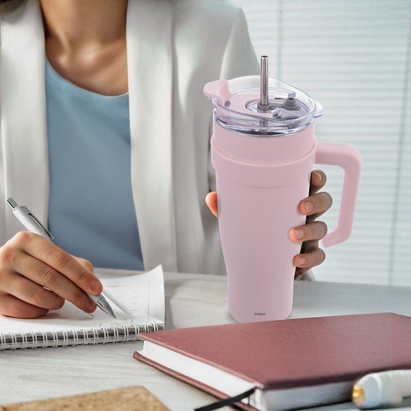 Tazza termica rosa 1,2 l Termo – Orion-image-1