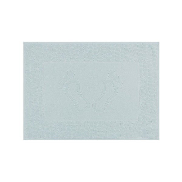Tappeto da bagno azzurro Pastello, 70 x 50 cm - Foutastic