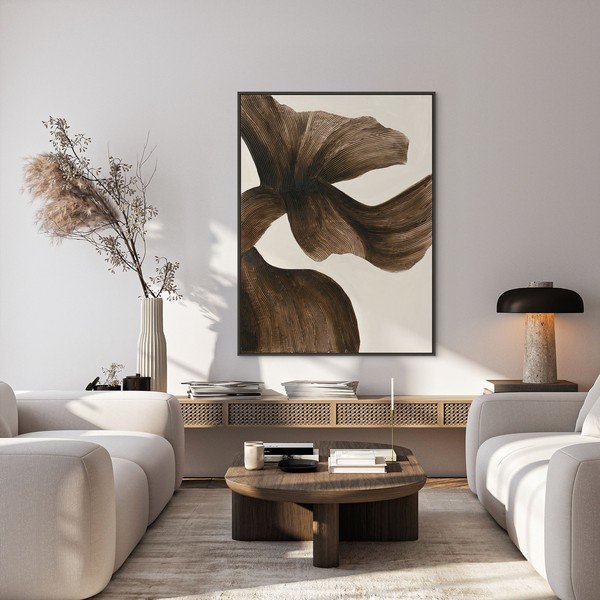 Dipinto dipinto a mano con cornice inclusa/dipinto su tela 91x121 cm Astra – Malerifabrikken-image-1