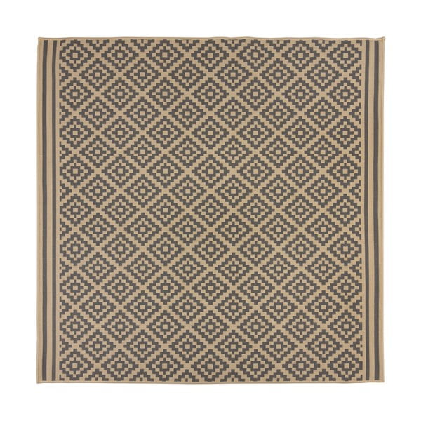 Tappeto per esterni grigio/beige 200x200 cm Moretti - Flair Rugs