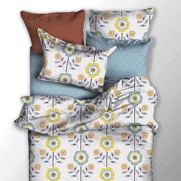 Biancheria da letto in microfibra Basic Butterfly, 200 x 220 cm - DecoKing-image-1