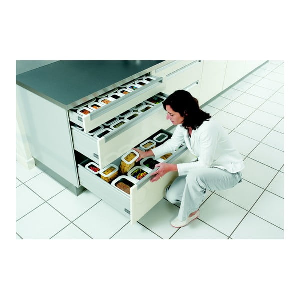 Vasetti per alimenti in set da 5 Modula White - Mepal-image-4