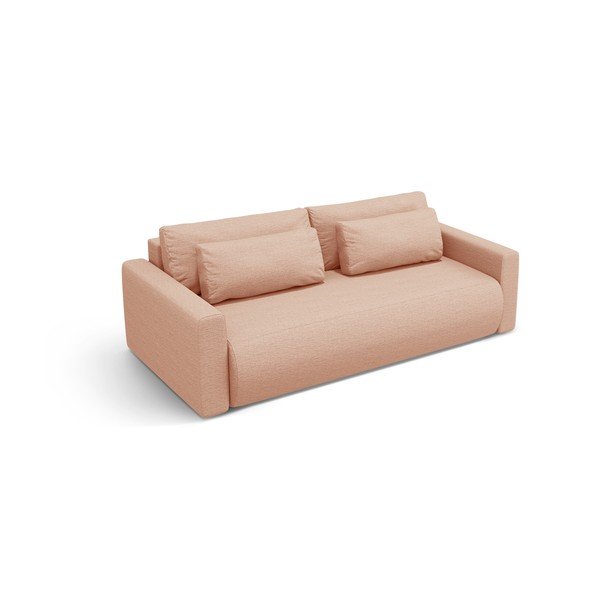 Divano rosa allungabile con contenitore 238 cm Belfast – Cosmopolitan Design-image-4