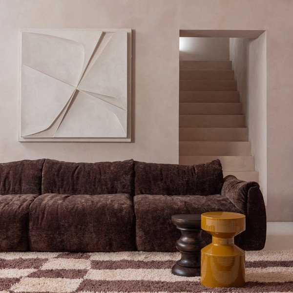 Tavolino rotondo in mango massiccio ø 30 cm Jonah – WOOOD-image-1