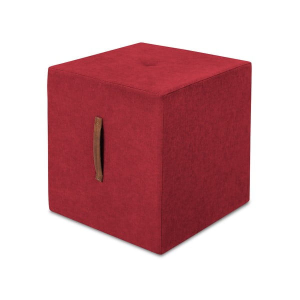 Červený puf Kooko Home Bounce