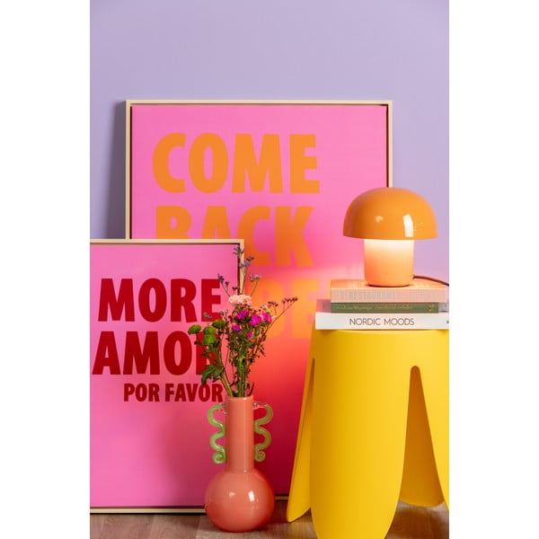 Sgabello in plastica giallo Ravish - Leitmotiv-image-3