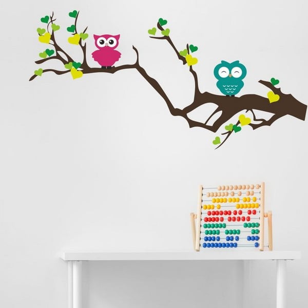 Adesivo murale decorativo Owl Tree - Unknown