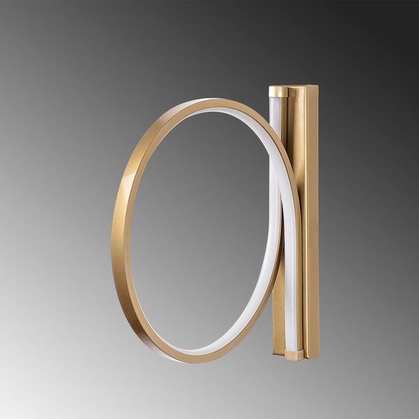 Lampada da parete a LED in oro ø 30 cm Halka - Opviq lights-image-4