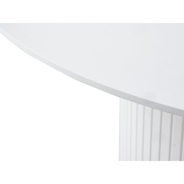 Tavolo da pranzo rotondo allungabile con estensione ø 120 cm Nola – Unique Furniture-image-4