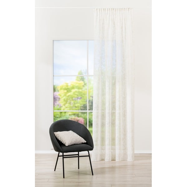 Tenda beige 140x260 cm Baroque - Mendola Fabrics-image-1