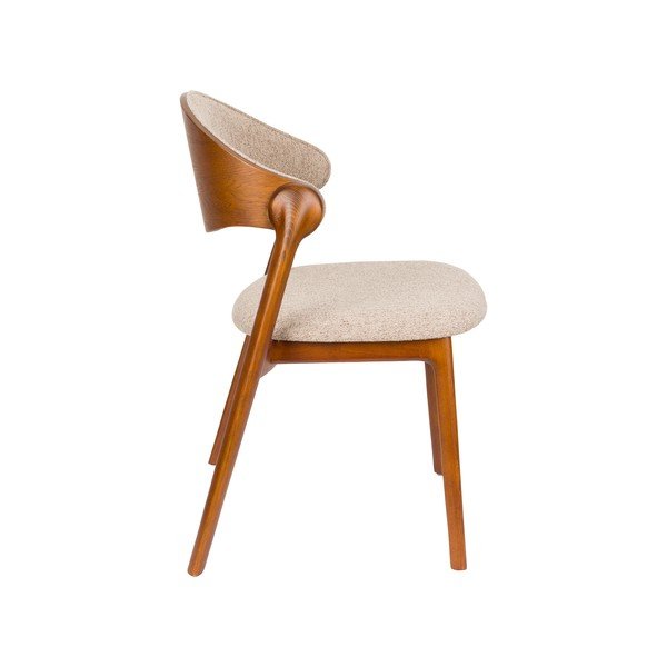 Sedia da pranzo beige Babington – Dutchbone-image-3