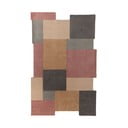 Tappeto in lana marrone 150x240 cm Collage - Flair Rugs