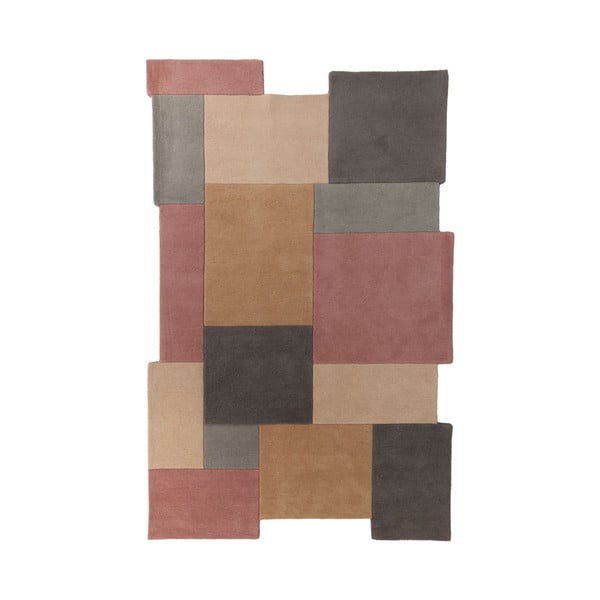 Tappeto in lana 200x290 cm Collage - Flair Rugs