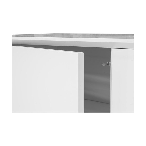 Credenza bianca a tre ante Profilo - Tenzo-image-1