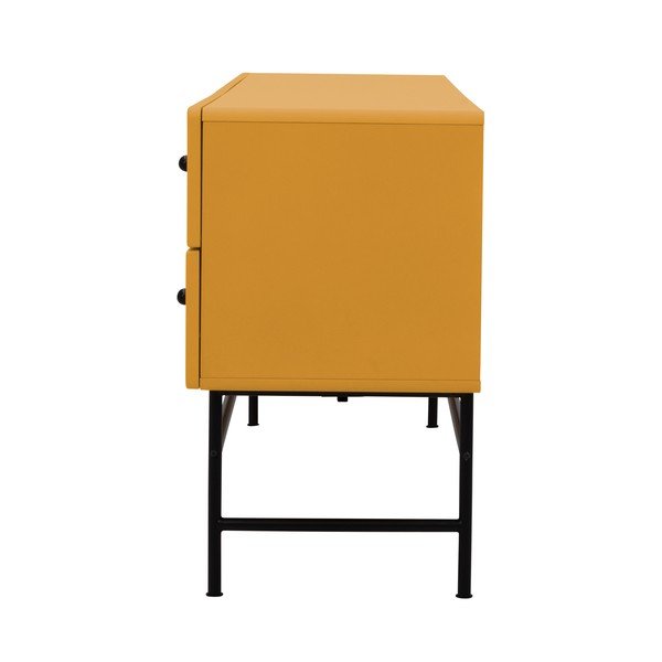 Cassettiera bassa gialla 158x68 cm Cocktail - Tenzo-image-3