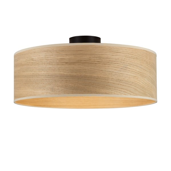 Lampada da soffitto in rovere impiallacciato TSURI XL, ø 45 cm Tsuri - Sotto Luce-image-1