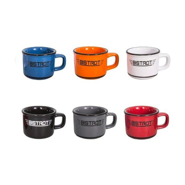 Tazze da espresso in ceramica in set da 6 pezzi30 ml Bistrot - Antic Line