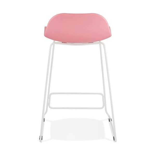 Mini sgabello da bar rosa, altezza seduta 66 cm Slade - Kokoon-image-3