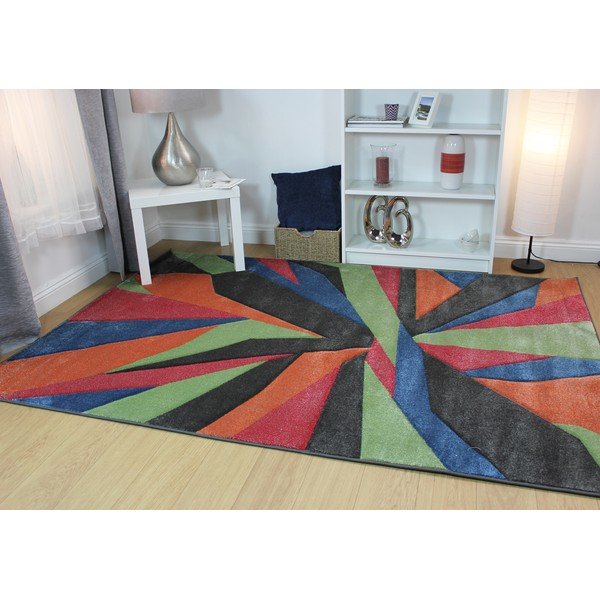 Tappeto Shatter Multi, 160 x 230 cm - Flair Rugs-image-4