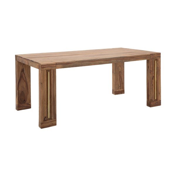 Tavolo da pranzo in legno di sheesham Elegante - Mauro Ferretti