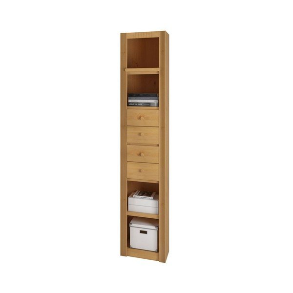Due cassetti in legno di pino Bailey - Støraa