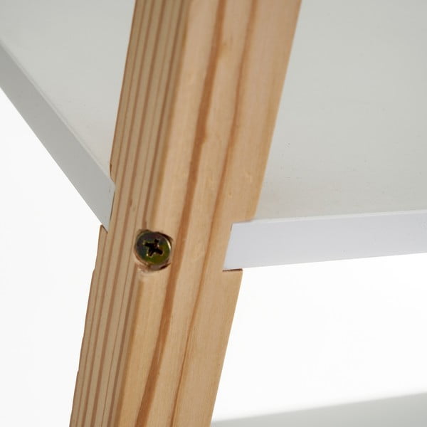 Libreria per bambini bianca 60x106,5 cm - Casa Selección-image-1