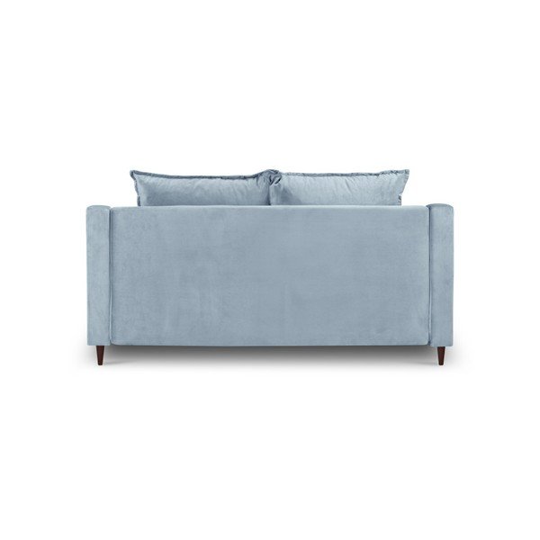 Divano in velluto azzurro Freesia, 150 cm - Mazzini Sofas-image-3