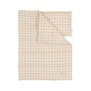 Set per culla beige Camel Check - Malomi Kids