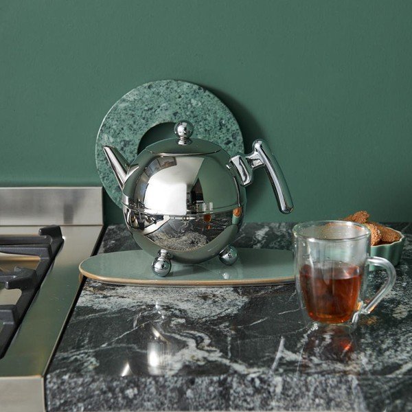 Teiera argentata in acciaio inox 1,5 l Bella Ronde – Bredemeijer-image-1