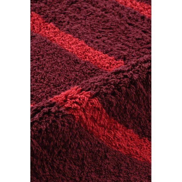 Tappeto rosso/burgundy in cotone 170x240 cm Mika – Jotex-image-2