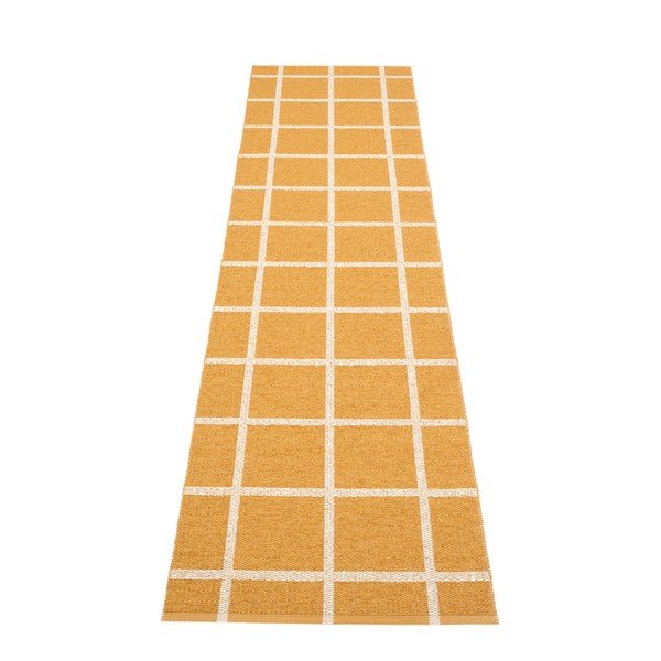 Passatoia da interno/esterno giallo ocra 70x300 cm Ada Ochre – Pappelina