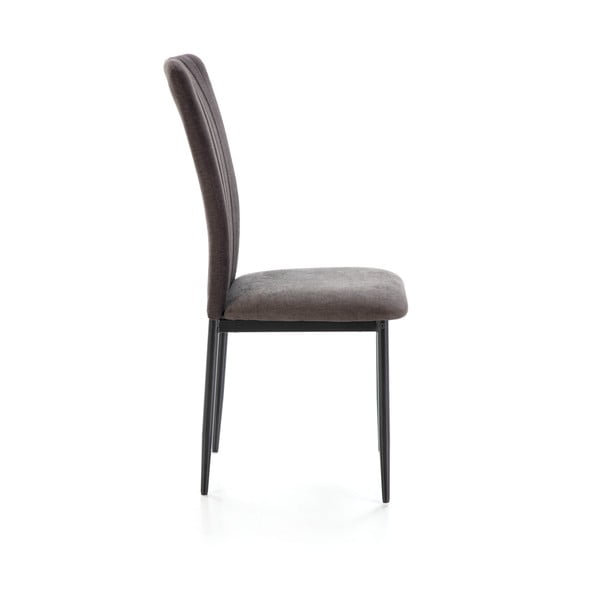 Set di sedie da pranzo nere 4 pz Holly - Marckeric-image-2