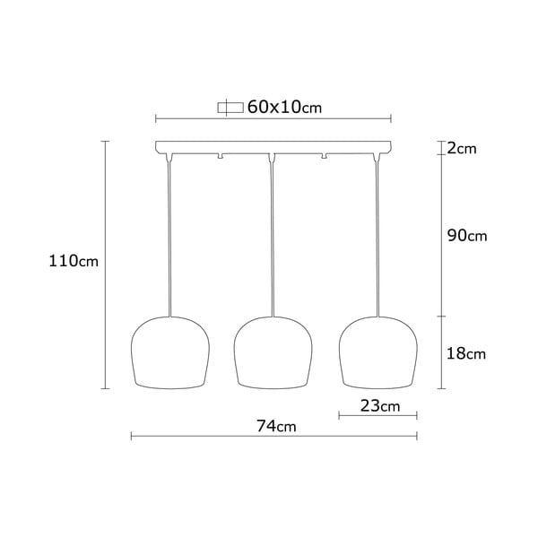 Lampadario nero Berceste – Opviq lights-image-4
