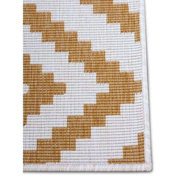 Tappeto per esterni ocra-giallo-bianco 120x170 cm Malta - NORTHRUGS-image-4