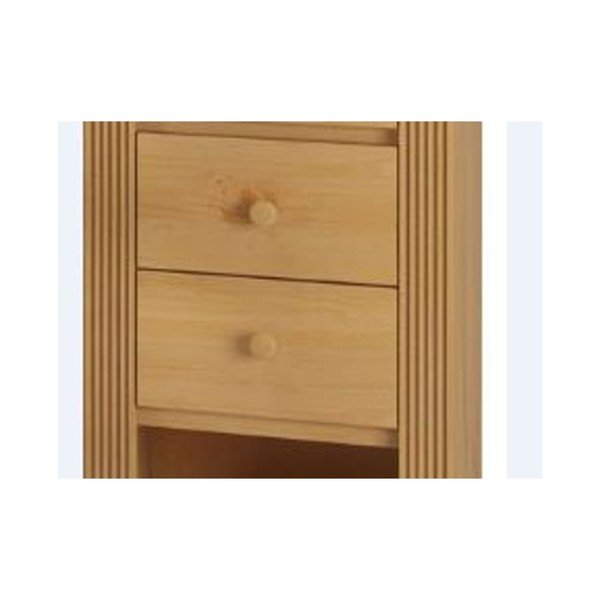 Due cassetti in legno di pino Bailey - Støraa-image-1