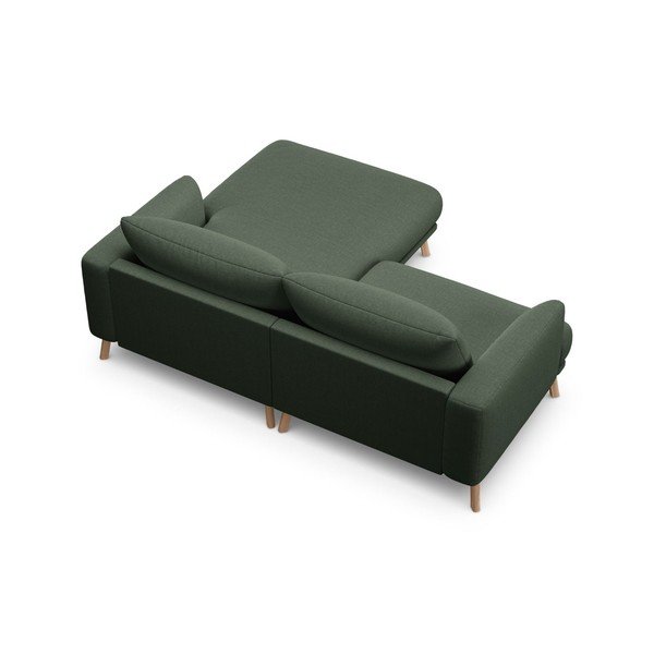 Divano angolare verde (con penisola a destra/con chaise lounge) Naomi – Micadoni -image-3