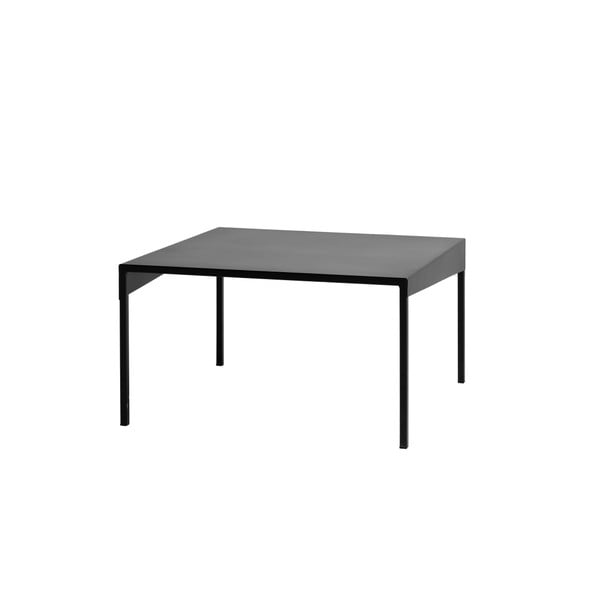 Tavolino nero Custom Form Obroos, 80 x 80 cm - CustomForm