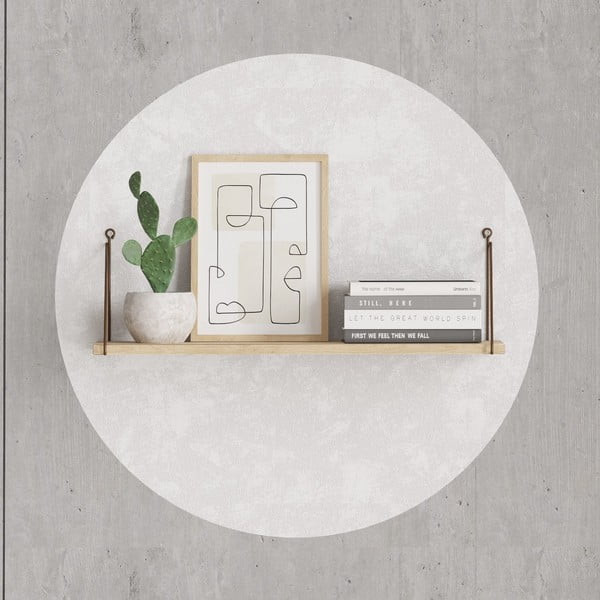 Mensola in rovere naturale 72 cm Armoni - Kalune Design-image-2