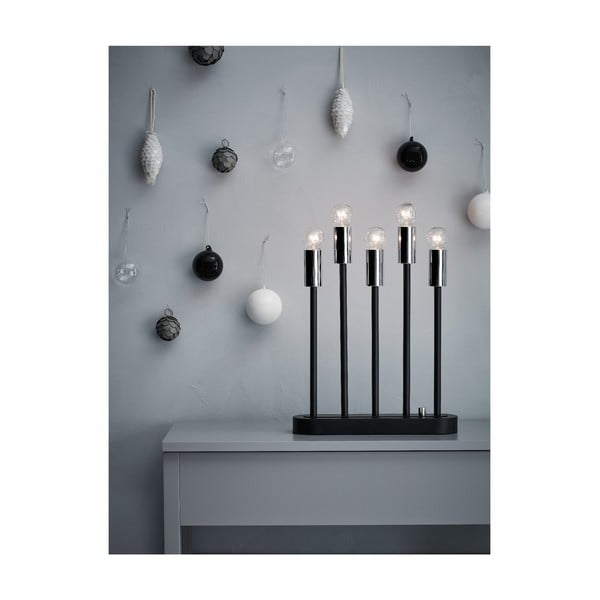 Decorazione luminosa natalizia nera   Buster - Markslöjd-image-1