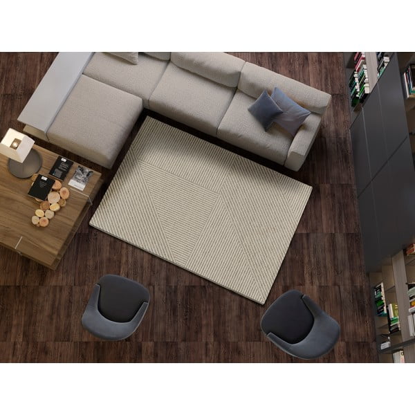 Tappeto beige 129x190 cm Pure - Universal-image-1