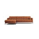 Divano angolare color mattone (angolo sinistro) Bali - Cosmopolitan Design