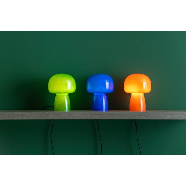 Lampada da tavolo blu (altezza totale 20 cm) Fervor  – Leitmotiv-image-3