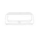 Tavolino da giardino in alluminio 62x105 cm Merrigan   – Bizzotto