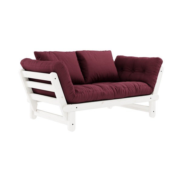 Divano variabile Beat bianco/bordeaux - Karup Design-image-3