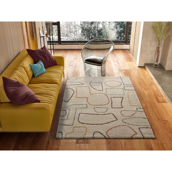 Tappeto beige , 160 x 230 cm Maris - Universal-image-1