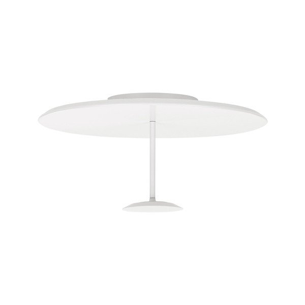 Plafoniera LED bianco opaco in acciaio con intensità regolabile Nima – Nova Luce