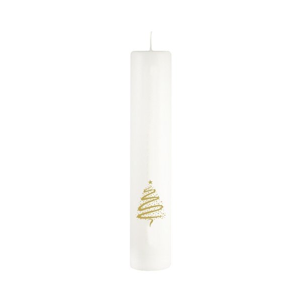 Candela dell'Avvento bianca con numeri, durata di combustione 70 h Calendar - Unipar-image-1