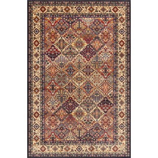Tappeto rosso 60x120 cm Bergenia – FD